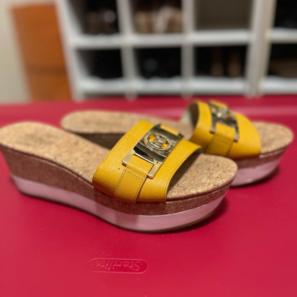 'Michael Kors' Warren Platform Wedge Sandal
